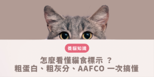 貓食標示